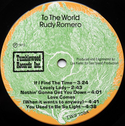 Rudy Romero / To The Worldβ