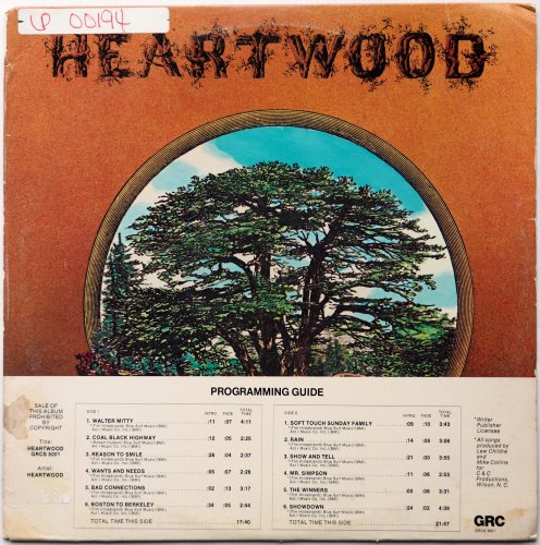 Heartwood / Heartwood (White Label Promo)β