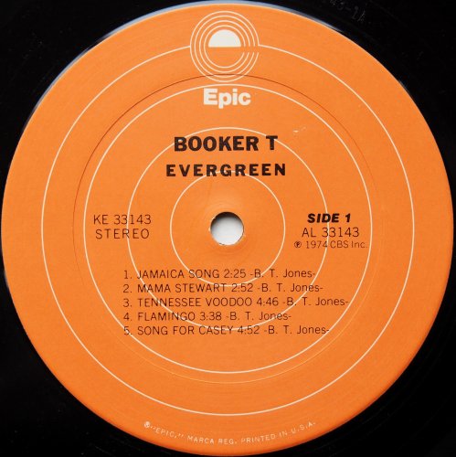 Booker T. Jones / Evergreen β