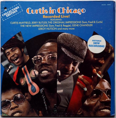 Curtis Mayfield / Curtis In Chicago - Recorded Live (Bell sound sf )β