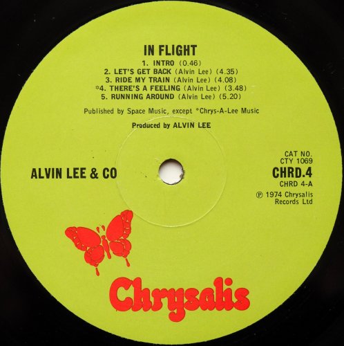 Alvin Lee & Co. / In Flight (UK Matrix-1)β