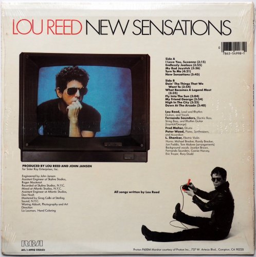 Lou Reed / New Sensations (In Shrink)β
