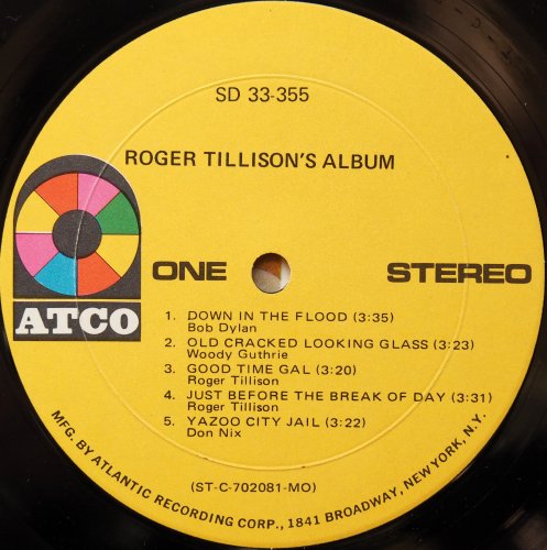 Roger Tillison / Roger Tillison's Album (US)β