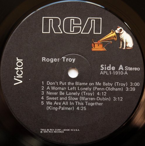 Roger Troy / Roger Troyβ