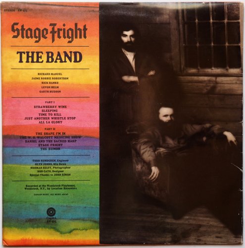 Band, The / Stage Fright (US Early Issue Robert Ludwig RL w/Poster Cover!!)β