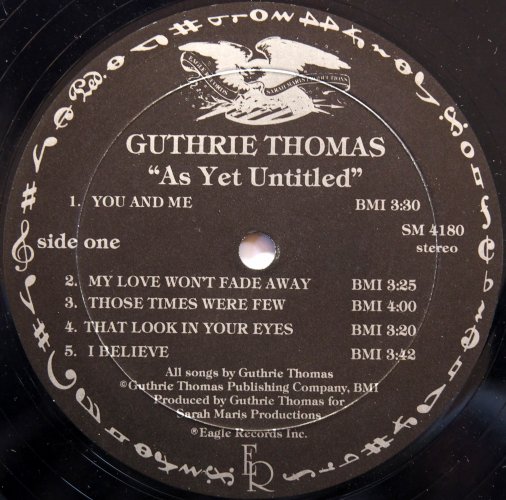 Guthrie Thomas / As Yet Untitledβ