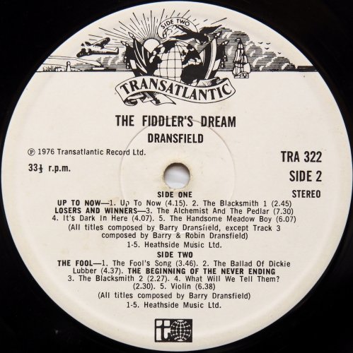 Dransfields / The Fiddler's Dreamβ