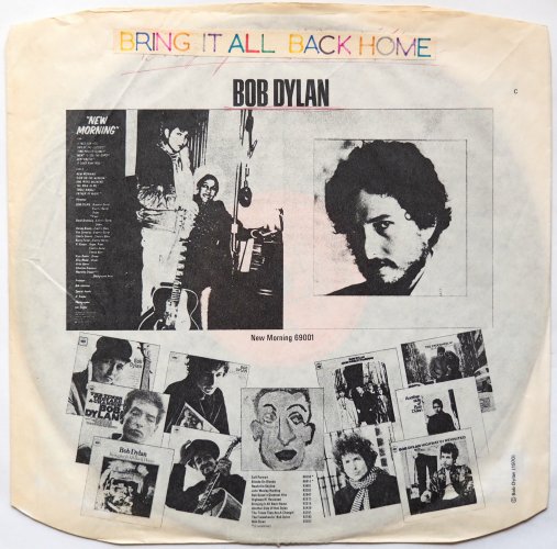 Bob Dylan / Bringing It All Back Home (UK Early 70s)β