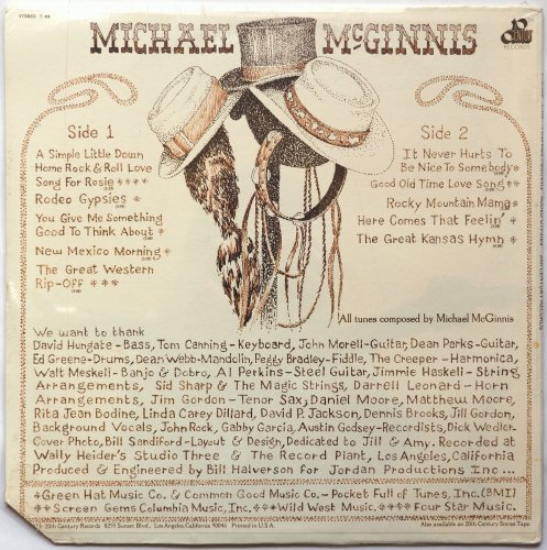 Michael McGinnis / Rodeo Gypsies (Sealed!)β
