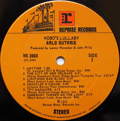 Arlo Guthrie / Hobo's Lullabyβ