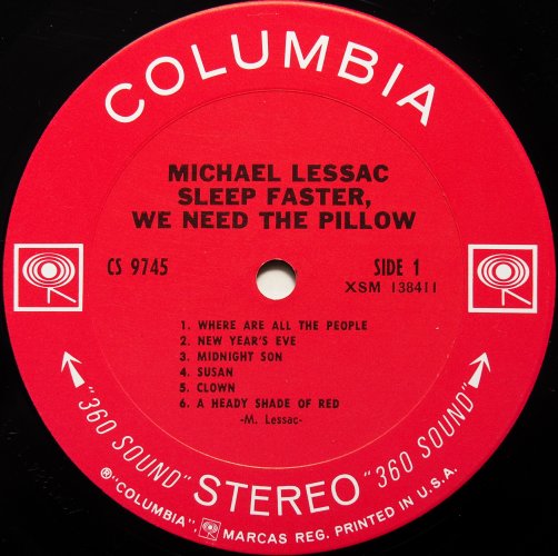 Michael Lessac / Sleep Faster, We Need The Pillow (Promo)β