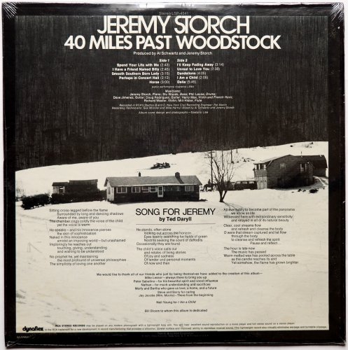 Jeremy Storch / 40 Miles Past Woodstock (Sealed!)β