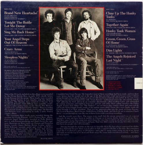 Gram Parsons - The Flying Burrito Bros / Sleepless Nightsβ
