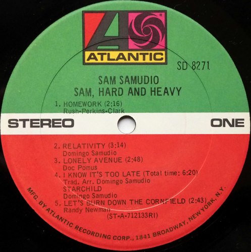 Sam Samudio / Sam, Hard And Heavy (In Shrink!!)β