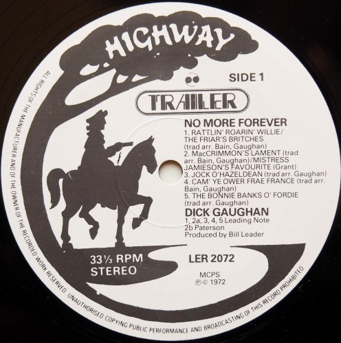 Dick Gaughan / No More Forever (Highway)β