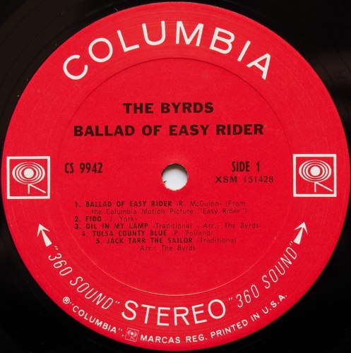 Byrds / Ballad Of Easy Riderβ