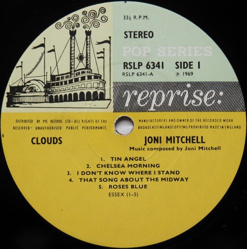 Joni Mitchell / Clouds (UK Matrix-1 3 tone Label!!)β