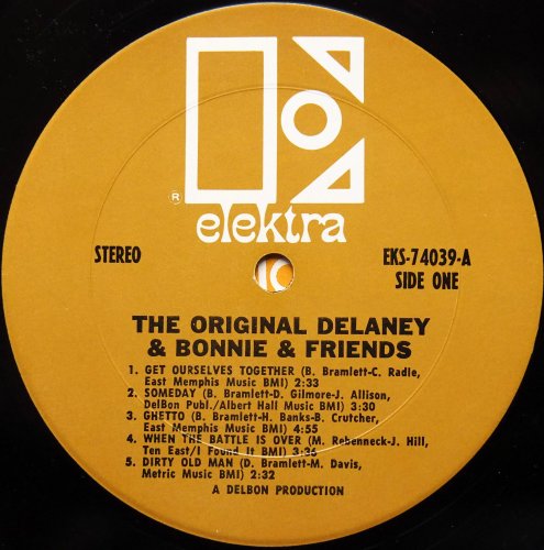 Delaney & Bonnie (The Original) / Accept No Substitute (US Tan Label Early Press)β