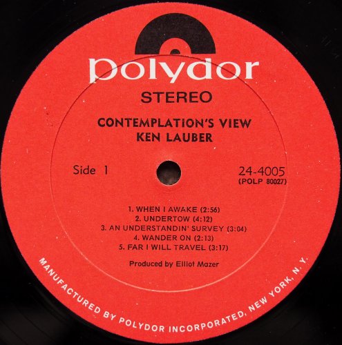 Ken Lauber / Contemplation (View)β