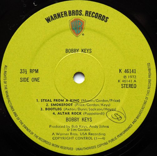 Bobby Keys / Bobby Keys (UK)の画像