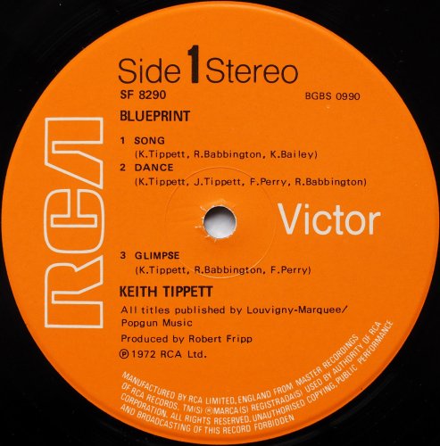 Keith Tippett / Blueprint (UK Matrix-1)β