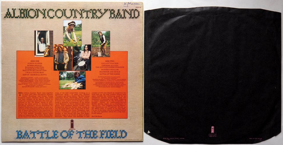 Albion Country Band / Battle Of The Field (UK)の画像