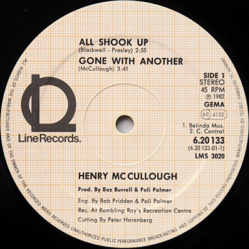 Henry McCullough / All Shook Up (12
