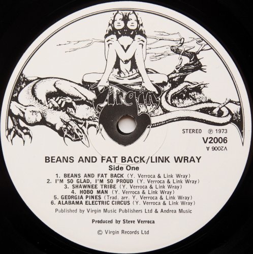 Link Wray / Beans And Fatback (B&W Label 1st Issue)β