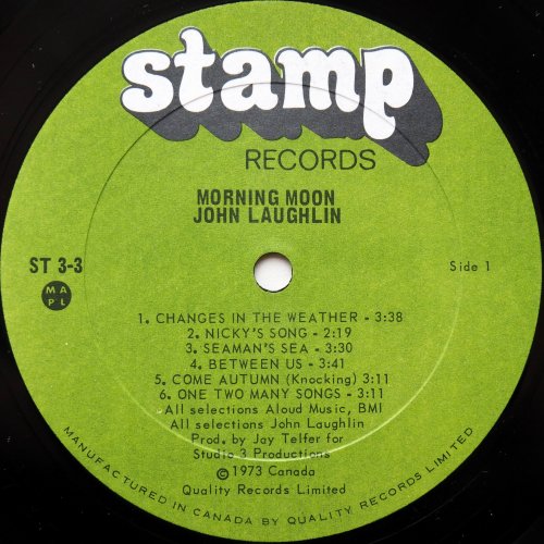 John Laughlin / Morning Moon (In Shrink)β