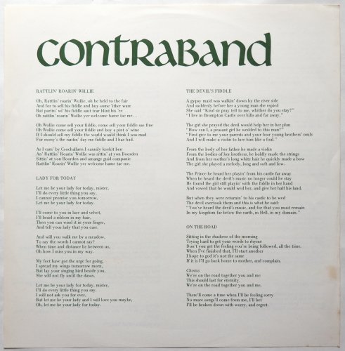 Contraband / Contraband (w/Lylic Sheet)β