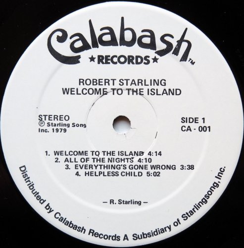 Robert Starling / Welcome To The Islandβ