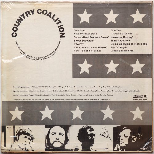 Country Coalition (John Henry Kurtz) / Time To Get It Together (In Shrink)β