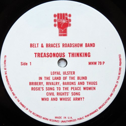 Belt & Braces Roadshow Band / Treasonous Thinkingβ