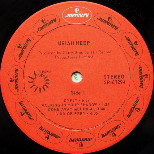 Uriah Heep / Uriah Heep (Very 'Eavy Very 'Umblet, US Early Issue)β