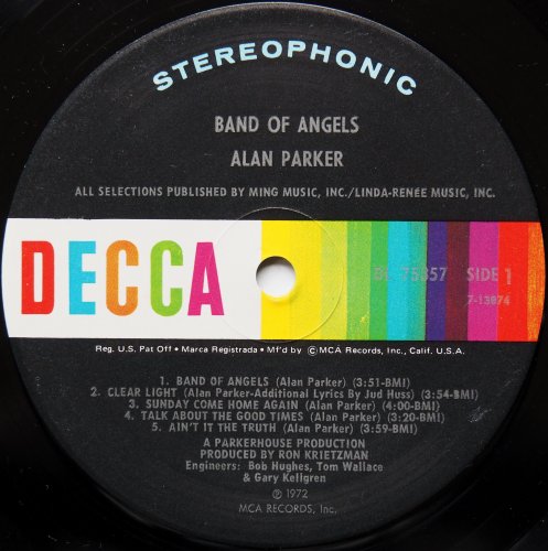 Alan Parker / Band Of Angelsβ