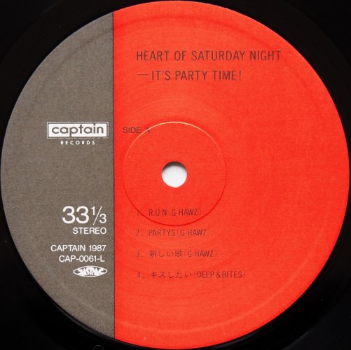 G-Hawz Deep & Btes Marahs Kingbees / Heart Of Saturday Night -It' s Party  Time! - DISK-MARKET