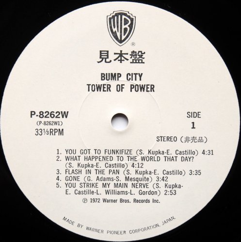 Tower Of Power / Bump City (٥븫)β
