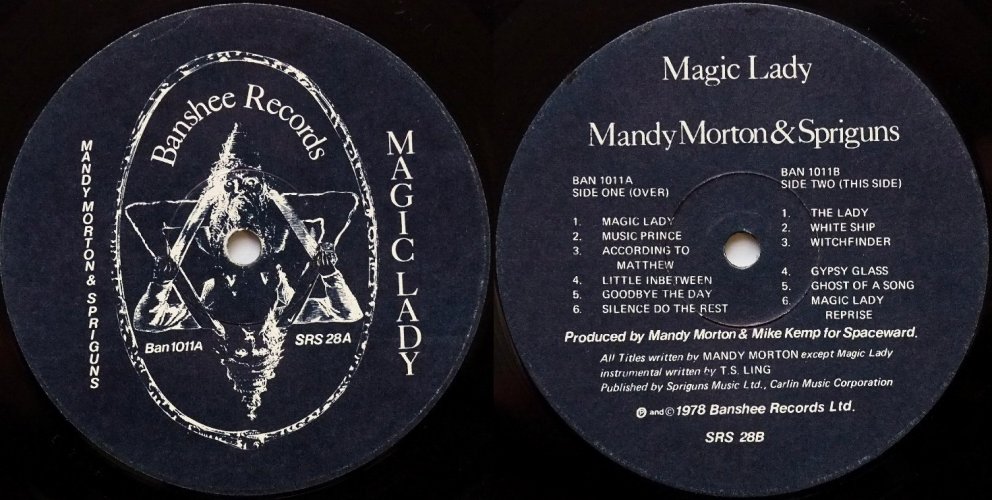Mandy Morton And Spriguns / Magic Lady (Original)β