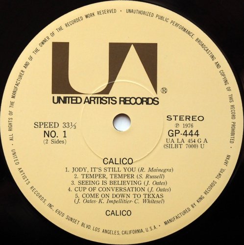 Calico / Calico (JP)β