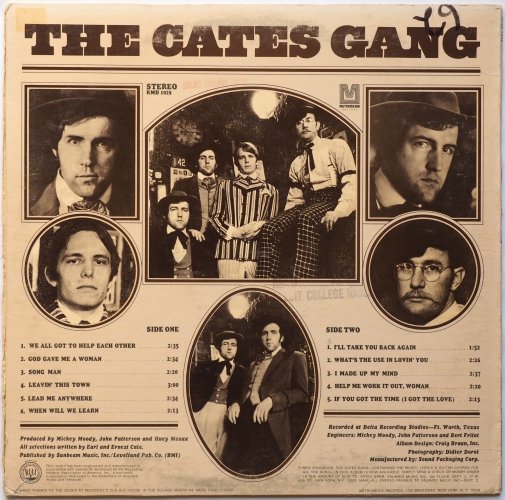 Cates Gang, The / Wanted (Rare White Label Promo)β