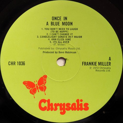 Frankie Miller / Once In A Blue Moon (UK)β