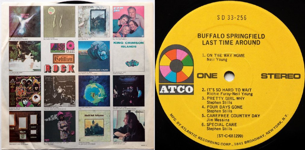 Buffalo Springfield / Last Time Around (US 2nd Issue)β