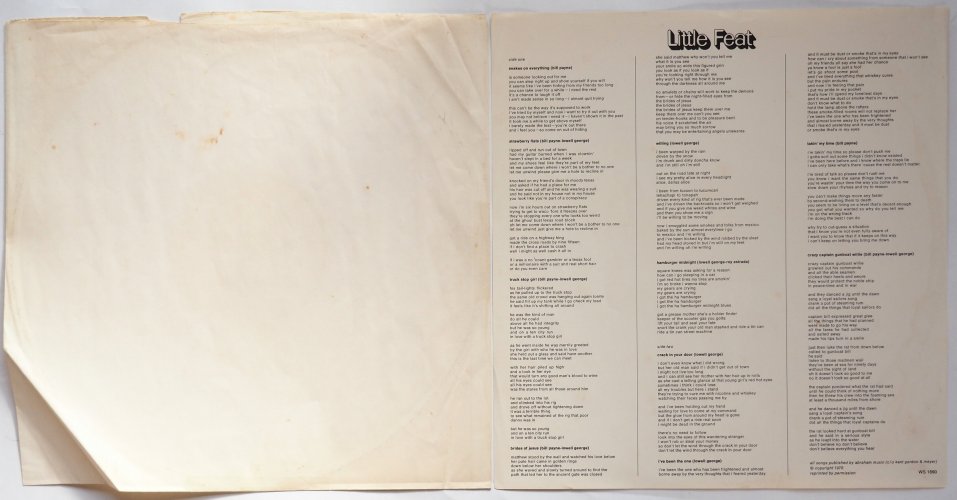 Little Feat / Little Feat (Rare White Label Promo)β
