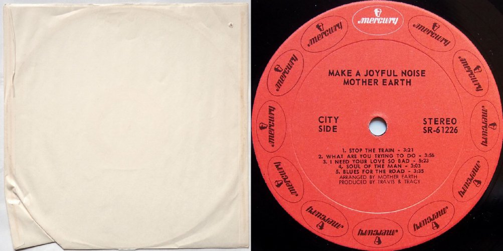 Mother Earth (Tracy Nelson) / Make A Joyful Noise (White Label Promo)β