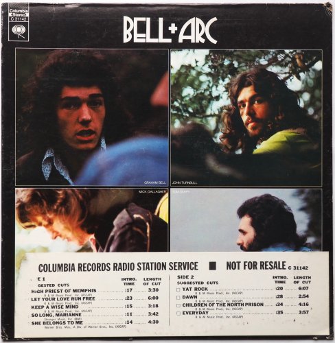 Bell + Arc (Graham Bell) / Bell + Arc (US Promo)β