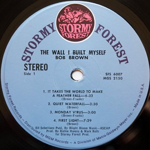 Bob Brown / The Wall I Built Myselfβ