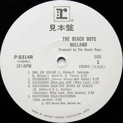Beach Boys / Holland (٥븫)β