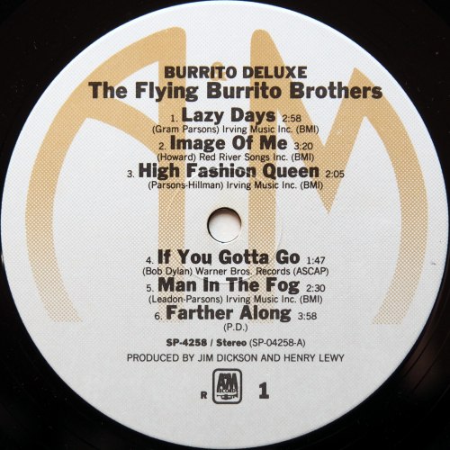 Flying Burrito Brothers / Burrito Deluxe (US Later Issue)β