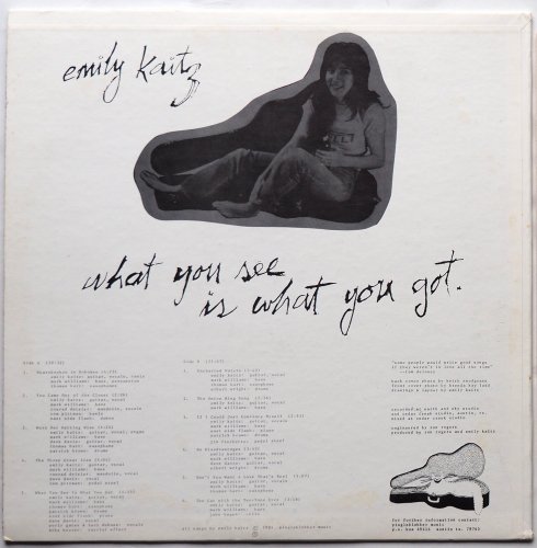 Emily Kaitz / What You See Is What You Got. β