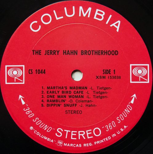 Jerry Hahn Brotherhood, The / The Jerry Hahn Brotherhood (US Early IssuePromo)β